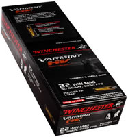 Winchester High Velocity Rimfire Ammunition S22M2PT, 22 Magnum (WMR), V-Max, 30 GR, 2250 fps, 50 Rd/bx