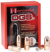 Hornady .474 Caliber 500 Grain Dangerous Game Solid Bullets (4748), Not Loaded