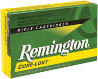 Remington Core Lokt Soft Point R7X641, 7X64 Brenneke, Core-Lokt Pointed Soft Point (SP), 140 GR, 2950 fps, 20 Rd/bx