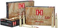 Hornady Custom Lite Rifle Ammunition 81066, 30-06 Springfield, SST, 125 GR, 2700 fps, 20 Rd/bx