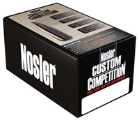 Nosler Custom Competition Bullets 7 MM Rem Mag Caliber 168 Grain Hollow Point Ballistic Tip 100/Box (53418), Not Loaded