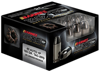 Barnes Tactical Personal Defense Handgun Ammunition 21555, 45 ACP, TAC-XPD, 185 GR, 1000 fps, 20 Rd/bx