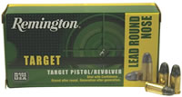 Remington Handgun Ammunition RTG38SC, 38 Short Colt, Lead Round Nose (RN), 125 GR, 50 Rd/bx