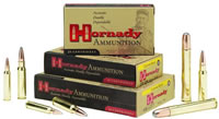 Hornady Dangerous Game Rifle Ammunition 8234, 376 Steyr, Spire Point (SP), 225 GR, 2600 fps, 20 Rd/bx