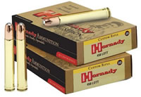 Hornady Rifle Ammunition 8262, 458 LOTT, Full Metal Jacket Round Nose (RN), 500 GR, 2300 fps, 20 Rd/bx