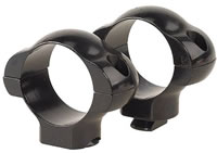 Redfield 1" Rotary Dovetail Steel Rings 47224, Medium, 1", Gloss Black