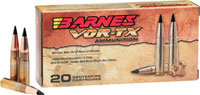 Barnes VOR-TX Rifle Ammunition BB300AAC1, 300 AAC Blackout, Tipped TSX , 110 GR, 2350 fps, 20 Rd/bx