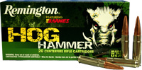 Remington Hog Hammer TSX Rifle Ammunition PHH300AAC1, 300 AAC Blackout/Whisper, TSX Boat Tail, 130 GR, 20 Rd/bx