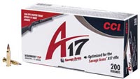 CCI Varmint Rimfire Ammunition 949CC, 17 HMR, Varmint Tip, 17 GR, 2650 fps, 200 Rd/bx