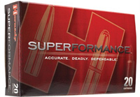 Hornady Superformance Rifle Ammunition 82310, 375 Ruger, Gilding Metal Expanding, 250 GR, 2900 fps, 20 Rd/bx