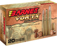 Barnes TSX Rifle Ammunition 22008, 22-250 Remington, TSX Flat Base, 50 GR, 20 Rd/bx