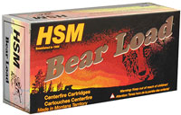 HSM Cowboy Action Rifle Ammunition HSM457012N, 45-70 Government, Lead Round Nose Flat Point, 430 GR, 1781 fps, 20 Rd/bx