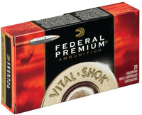 Federal Premium Vital-Shok Rifle Ammunition P223TT3, 223 Winchester, Trophy Bonded Tip, 62 GR, 20 Rd/bx