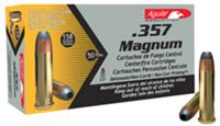 Aguila Pistol Ammunition 1E572823, 357 Mag, Semi-Jacketed Soft Point, 158 GR, 1545 fps, 50 Rd/Bx