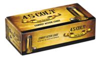 Aguila Pistol Ammunition 1E454319, 45 Long Colt, Soft Point, 200 GR, 600 fps, 50 Rd/Bx