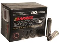 Barnes Tactical Personal Deense Handgun Ammunition 21550, 357 Mag, TAC-XPD, 125 GR, 1220 fps, 20 Rd/Bx