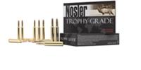 Nosler Trophy Grade Rifle Ammunition 60024, 260 Remington, AccuBond, 130 GR, 2700 fps, 20 Rd/Bx