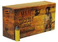 HSM Cowboy Action Pistol Ammunition 385N, 38 Special, Round Nose Flat Point, 158 GR, 840 fps, 50 Rd/Bx