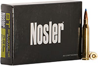 Nosler Trophy Grade Rifle Ammunition 40071, 25-06 Remington, Ballistic Tip, 115 GR, 3000 fps, 20 Rd/bx