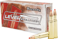 Hornady Lever Revolution Rifle Ammunition 81569, 7-30 Waters, 120Gr, Flex Tip eXpanding, 20 Rds/Bx