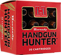 Hornady Handgun Hunter Pistol Ammunition 9083, 44 Rem Mag, MonoFlex, 200 gr, 20 Rd/Bx