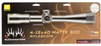 Nikon Buckmasters II Rifle Scope 16344, 4-12x, 40mm Obj, 1" Tube, Black Matte, BDC Reticle