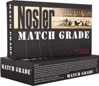 Nosler Match Grade Rifle Ammunition 60029, 30 Nosler, Custom Competition, 190 GR, 3050 fps, 20 Rd/Bx