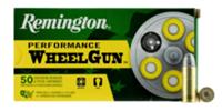 Remington Performance Wheel Gun Pistol Ammunition RPW44SW, 44 S&W Special, Lead Round Nose, 246 GR, 755 fps, 50 Rd/Bx