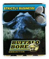 Buffalo Bore Pistol Ammunition 13B/20, 480 Ruger, Lead Flat Nose, 370 GR, 1000 fps, 20 Rd/Bx