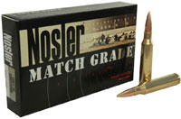 Nosler Match Grade Rifle Ammunition 60031, 33 Nosler, BTHP, 300 Gr, 2550 fps, 20 Rds