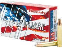 Hornady American Whitetail Rifle Ammunition 81196, 350 Legend, Interlock, 170 GR, 20 Rd/bx