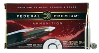 Federal Premium Rifle Ammunition P708A1, 7mm-08 Rem, Nosler Accubond, 140 gr, 2850 fps, 20 Rd/Bx