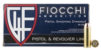 Fiocchi Training Dynamics Pistol Ammunition 45LCCMJ, 45 LC, Complete Metal Jacket, 225 gr, 750 fps, 50 Rd/Bx