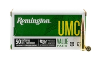 Remington UMC Rifle Ammunition 24026, 300 Blackout, Open Tip Flat Base, 220 gr, 1015 fps, 50 Rd/Bx