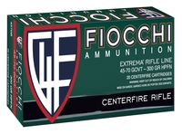 Fiocchi Extrema Rifle Ammunition 4570B, 45-70 Gov, Jacketed Hollow Cavity, 100 gr, 1900 fps, 20 Rd/Bx