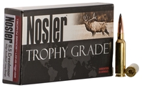 Nosler Trophy Grade Long Range Rifle Ammunition 60105, 6.5 Creedmoor, AccuBond, 142 gr, 2600 fps, 20 Rd/Bx