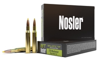 Nosler Rifle Ammunition 40062, 270 Win, Ballistic Tip, 130 gr, 3075 fps, 20 Rd/Bx