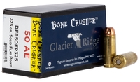 Magnum Research BoneCrusher Ammunition DEP50FP325, 50 AE, Flat Point (FP), 325 gr, 20 Rd/Bx