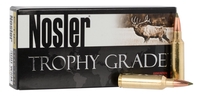 Nosler Trophy Grade Rifle Ammunition 40152, 300 WSM, E-Tip, 180 gr, 3000 fps, 20 Rd/Bx