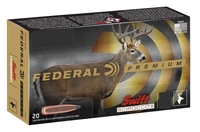 Federal Premium Rifle Ammunition P270SS1, 270 Win, Swift Scirocco II, 130 gr, 3050 fps, 20 Rd/Bx