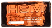 HSM Varmint Rifle Ammunition 222504N, 22-250 Rem, SP, 55 gr, 3590 fps, 20 Rd/Bx