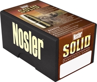 Nosler Safari Rifle Ammunition 40630, 458 Lott, Nosler Solid, 500 gr, 2300 fps, 20 Rd/Bx