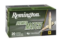 Remington Premier Match Ammunition RM224VLK, 224 Valkyrie, Sierra MatchKing, 90 GR, 2700 FPS, 20 Rds/Bx