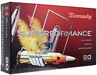 Hornady Superformance Rifle Ammunition 80524, 270 Win, Copper Alloy eXpanding (CX), 130 GR, 3190 fps, 20 Rd/bx