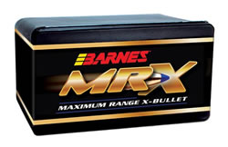 Barnes Max Range MRX Boattail .277 Caliber 150 Grain 20/Box (27785), Not Loaded