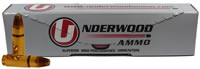 Underwood Rifle Ammunition UA410, 458 Socom, Jacketed Hollow Point (JHP), 300 GR, 1900 FPS, 20 Rd/Bx