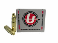 Underwood Rifle Ammunition UA411, 458 Socom, Xtreme Penetrator, 300 GR, 1840 fps, 20 Rds/bx