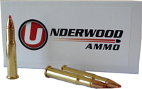 Underwood Rifle Ammunition UA520, 30-30 Winchester, Flex Tip eXpanding, 160 GR, 2400 FPS, 20 Rd/bx