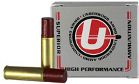 Underwood Handgun Ammunition UA741, 500 S&W Mag, Lead Wide Flate Nose, 700 GR, 1200 fps, 20 Rds/bx