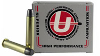 Underwood Rifle Ammunition UA751, 45-70 Government +P, Hard Cast Long Flat Nose Gas Check, 430 GR, 1925 fps, 20 Rds/bx